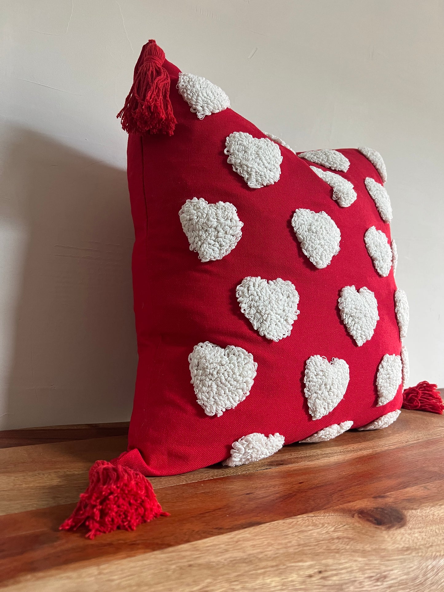 Valentines Day Throw pillow cover, 18x18 inch